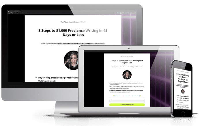 3 Steps to $1,000 Freelance Writing in 45 Days or Less as a Total Beginner!