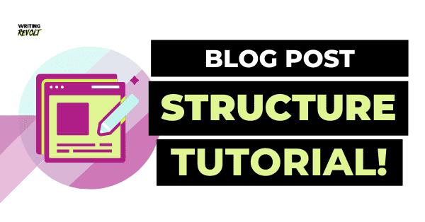 how to structure a blog post