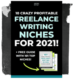 profitable freelance writing niches