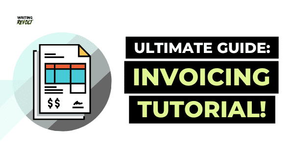 freelance writing invoice